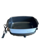 Vintage West Bend 6qt Slow Cooker Hot Plate Pot, Glass Lid and Travel Tote