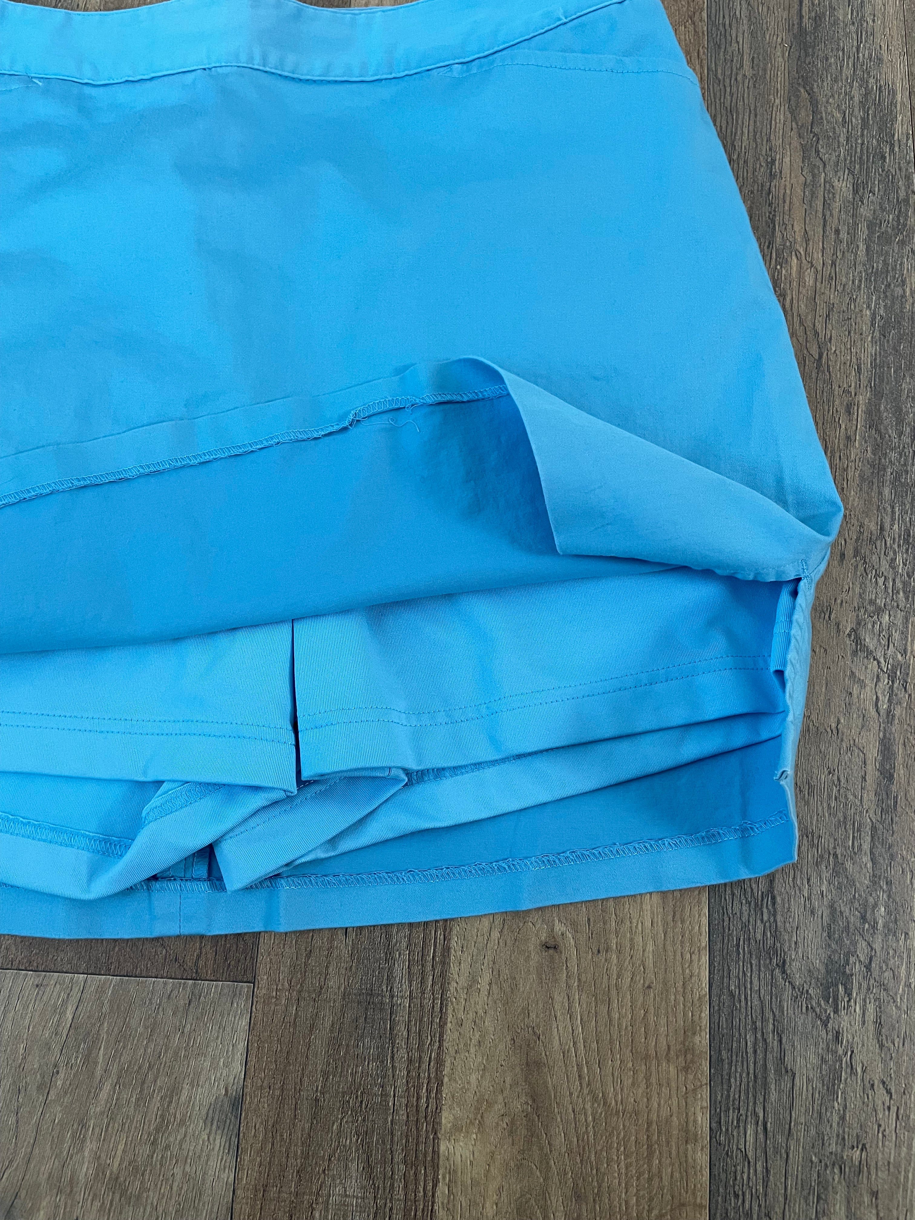 Lady Hagen Solid Blue Golf Skort (10) - BinxBerry Consignment