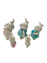 Lil'Woodzeez Hoppingood Rabbit Family (set of 5) - BinxBerry Consignment