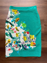Maeve by Anthropologie Parrot Print Pencil Skirt (S)
