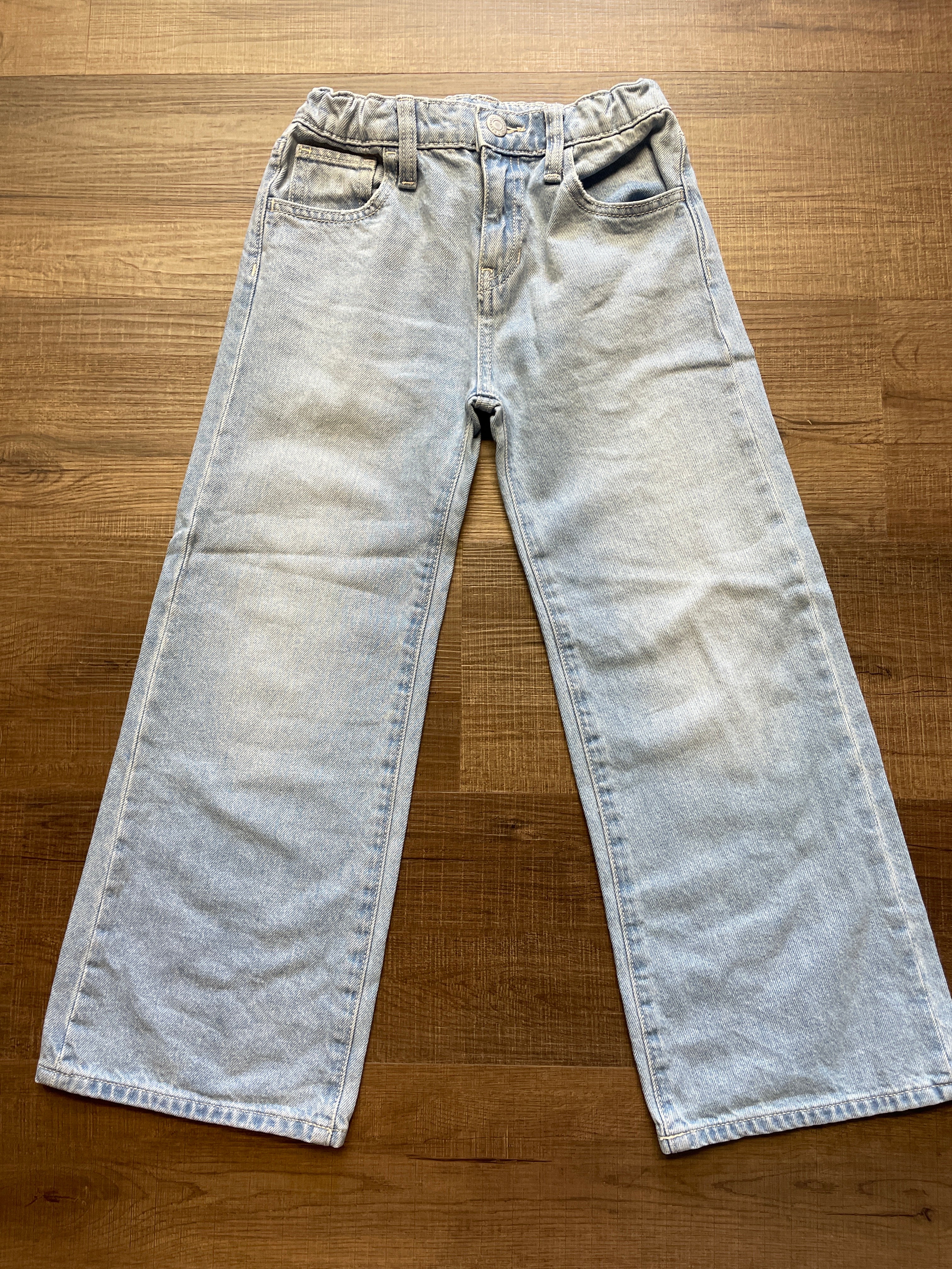 Old Navy High Rise Baggy Wide Leg Girl's Jeans (8)