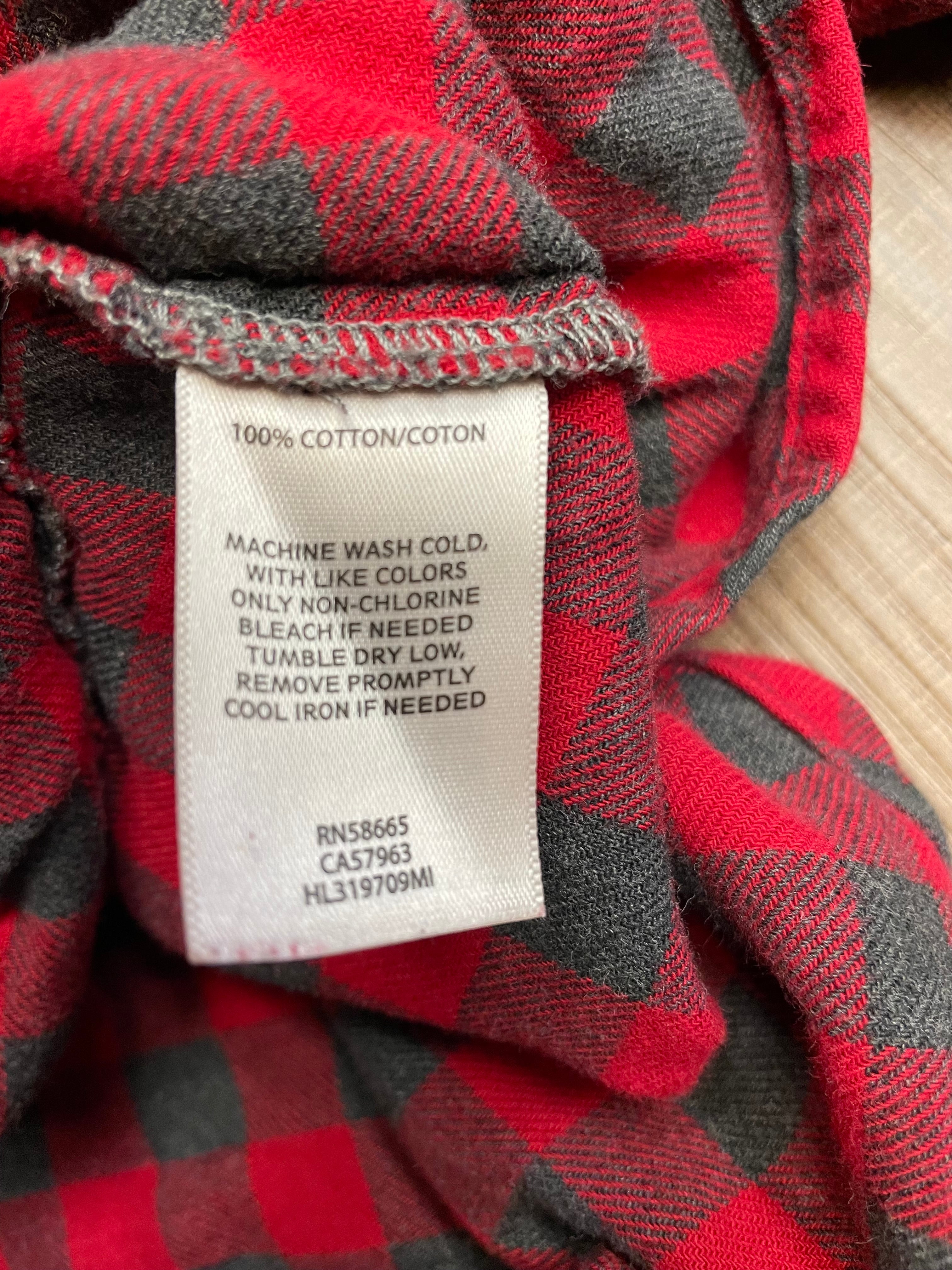 Treasure & Bond Checkered Women's Flannel (L)