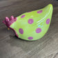 Vintage Glazed Ceramic Chicken