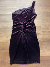 Emerald Sundae Velvet Dress (XS)