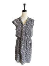 Max Studio Polka Dot Sleeveless Midi Dress (S)