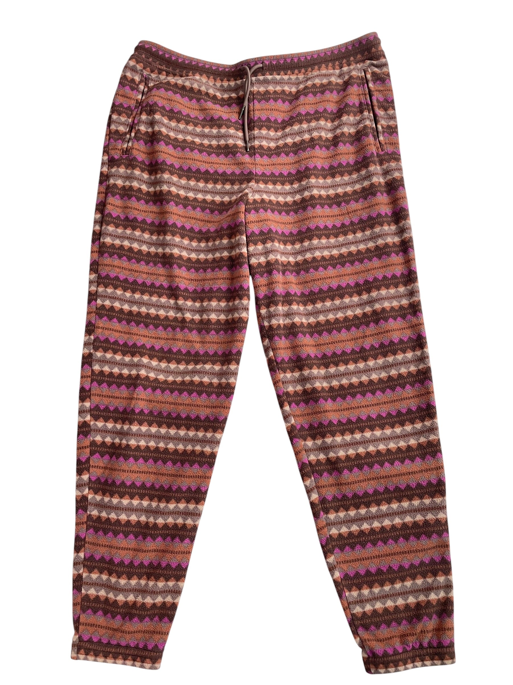 Patagonia Geometric Print Women's Fleece Pants (XL) - BinxBerry Consignment