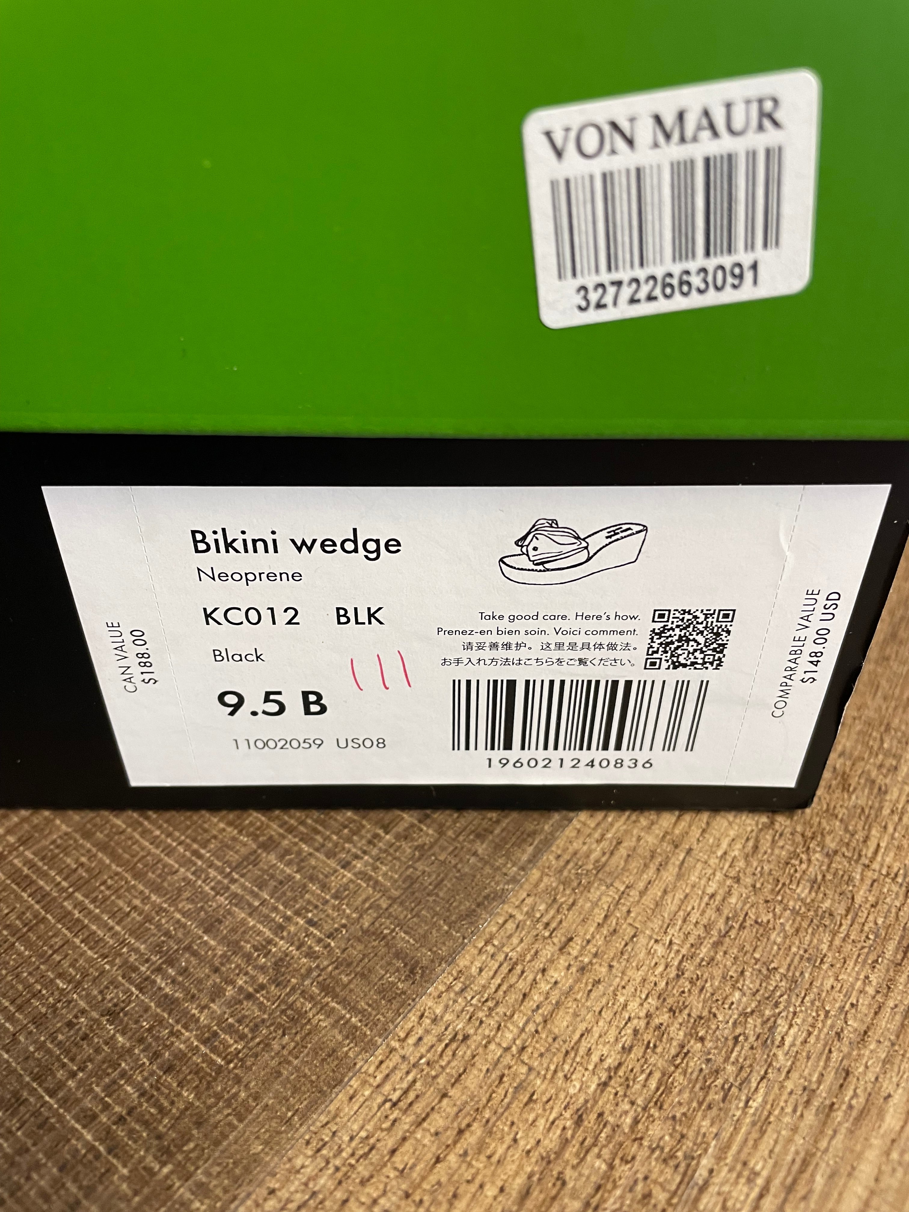 Kate Spade Bikini Wedge Neoprene Sandals (9.5) - BinxBerry Consignment