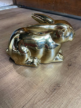 Threshold Gold Bunny Figurine