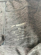 Brooks Heathered Gray Women's Run Happy Joggers (XL)