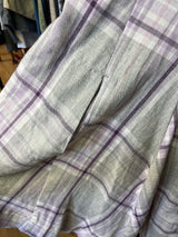 Hippie Laundry Plaid Shirt Dress (S)