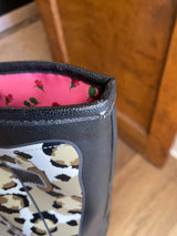 Betsey Johnson Fee Fi Faux Cheetah Print Tote