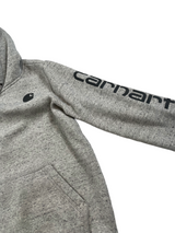 Carhartt Women's Relaxed Fit Heathered Gray Hoodie (S)