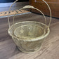 Gold Glitter Star Handled Baskets