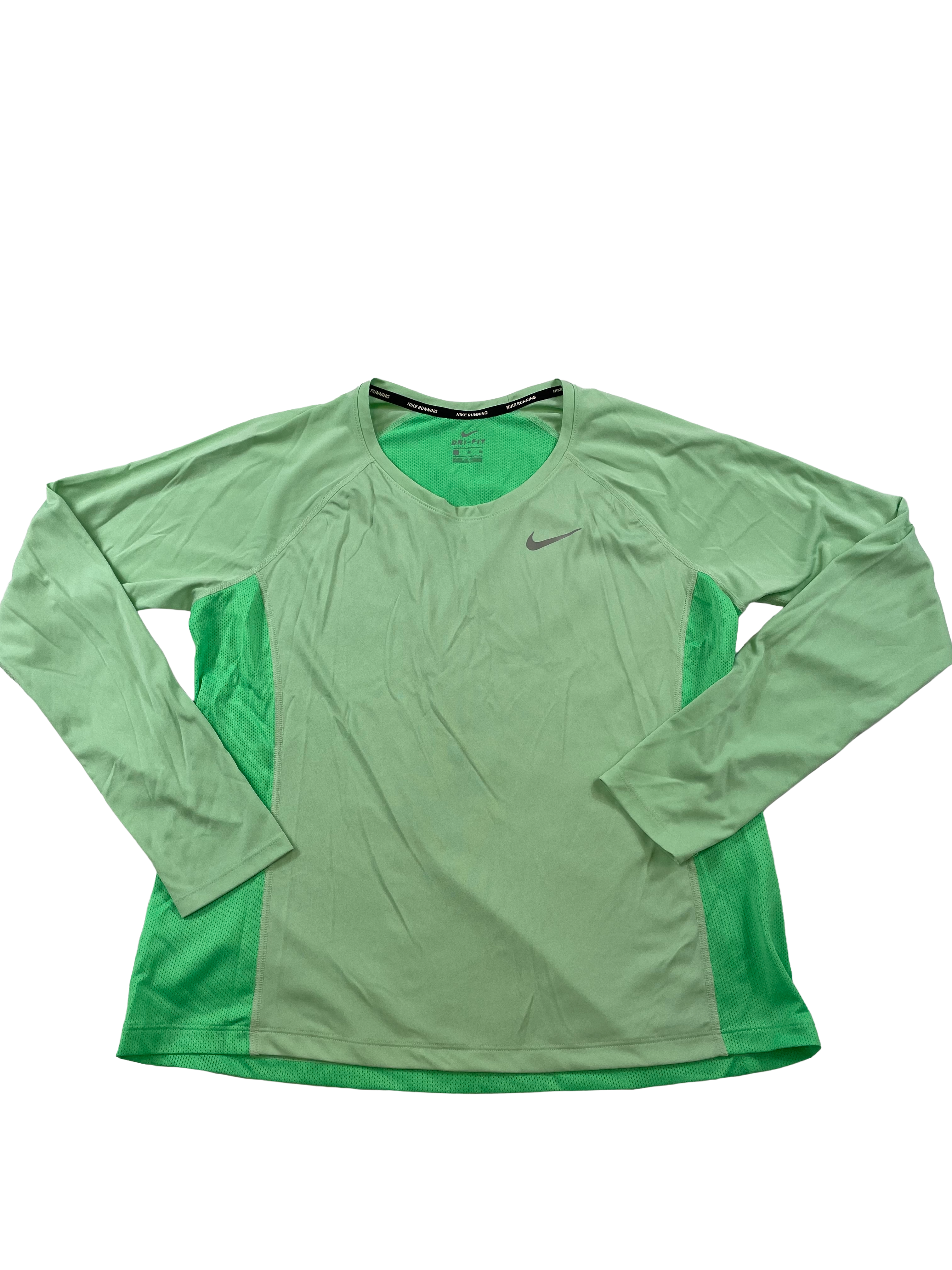 Nike Running Women's Mesh Back Long Sleeved Top (XL)