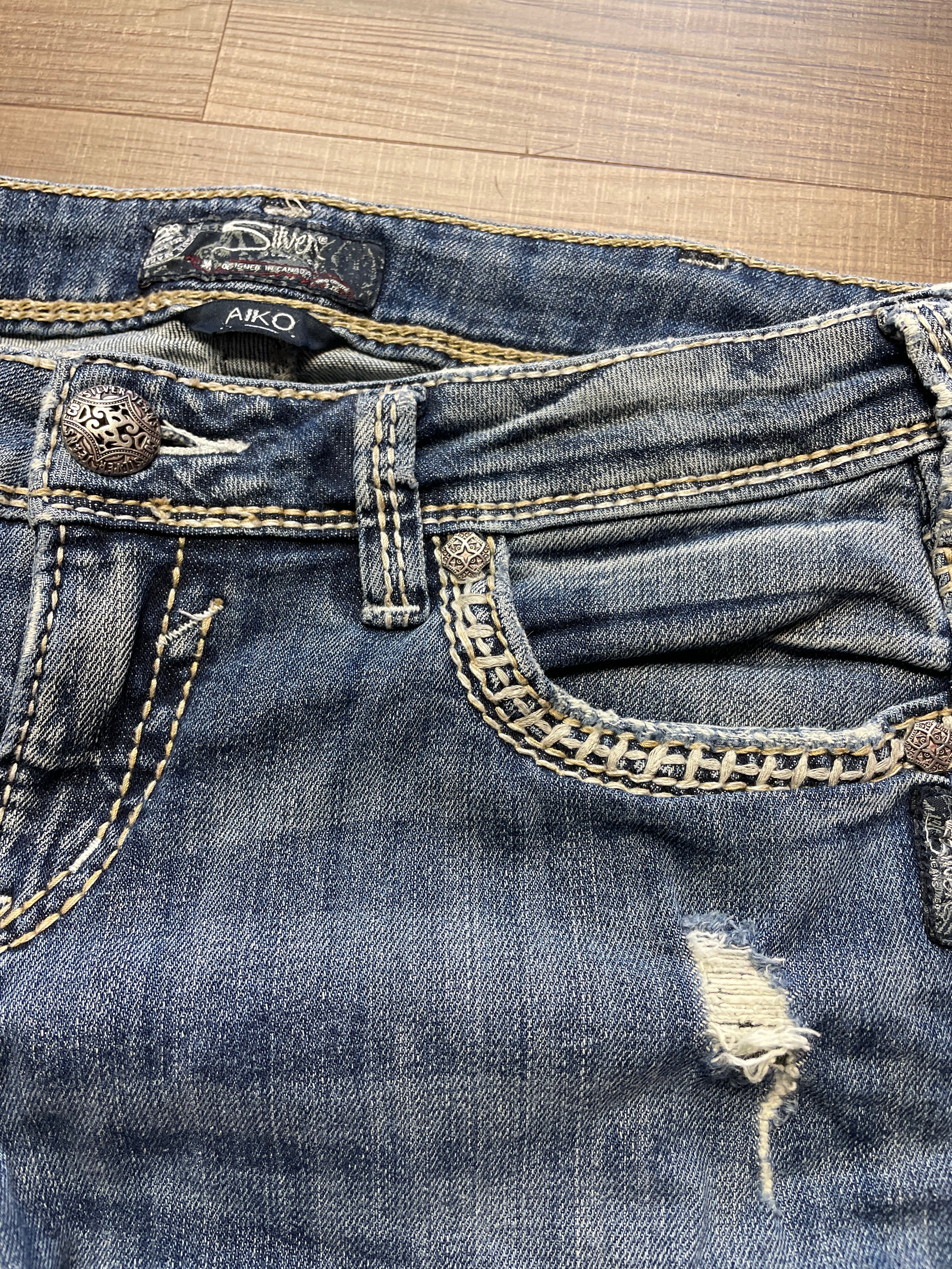 Silver AIKO Women's Jeans (31x31)