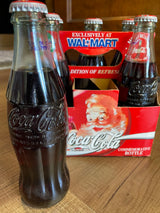 Coca-Cola Wal-Mart Christmas Collector Pack - New Sealed Bottles 1994 Edition