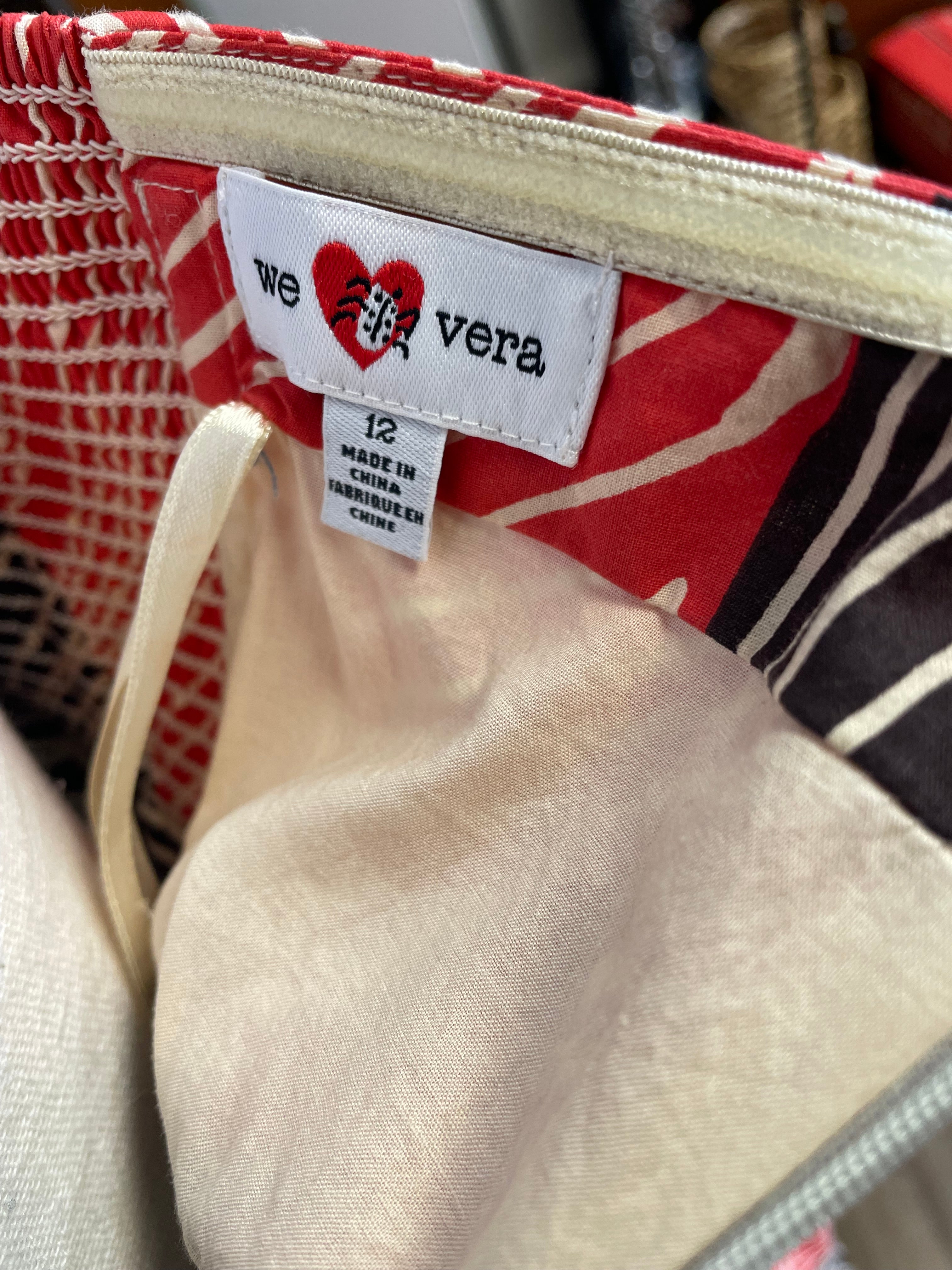 Anthropologie We Love Vera Geometric Print Sleeveless Dress (12)