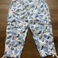 Faded Glory Blue Floral Capris (16)