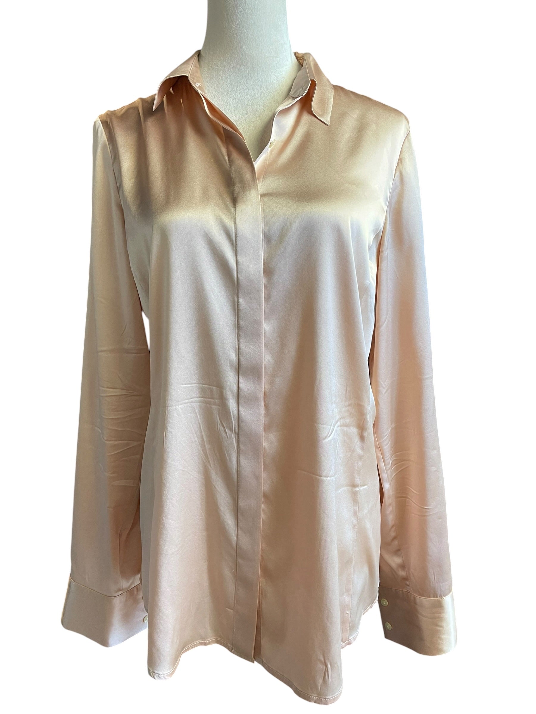 Vintage Ann Taylor Silk Blend Women's Blouse (12T)