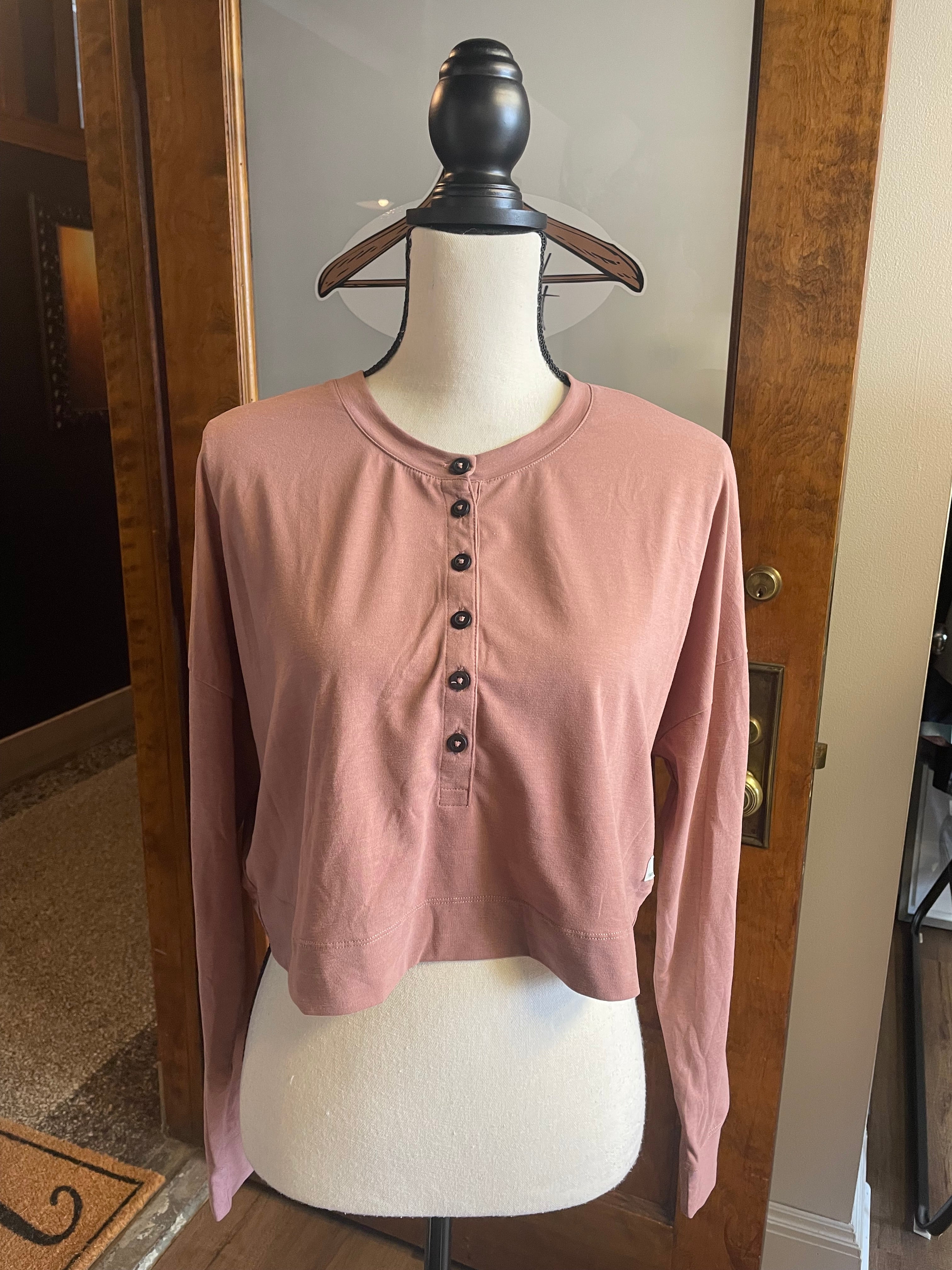 Vuori Women's Avalon Henley Top (M)