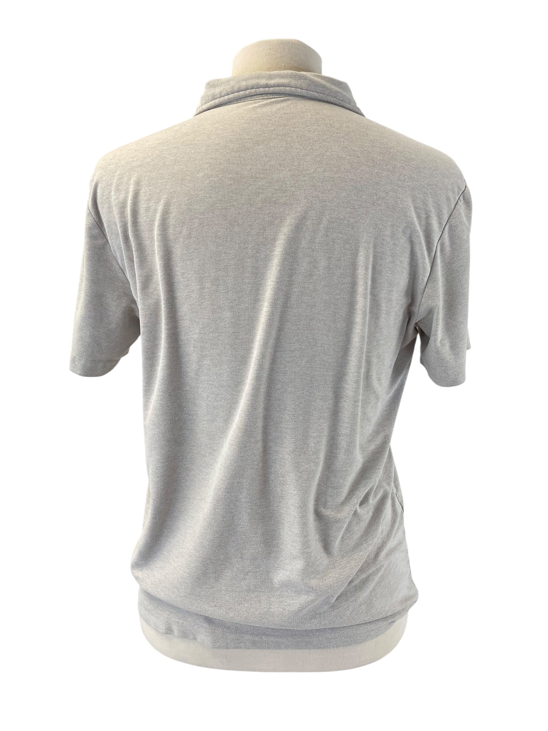 Vuori Men's Ace Polo in Oatmeal (M) - BinxBerry Consignment