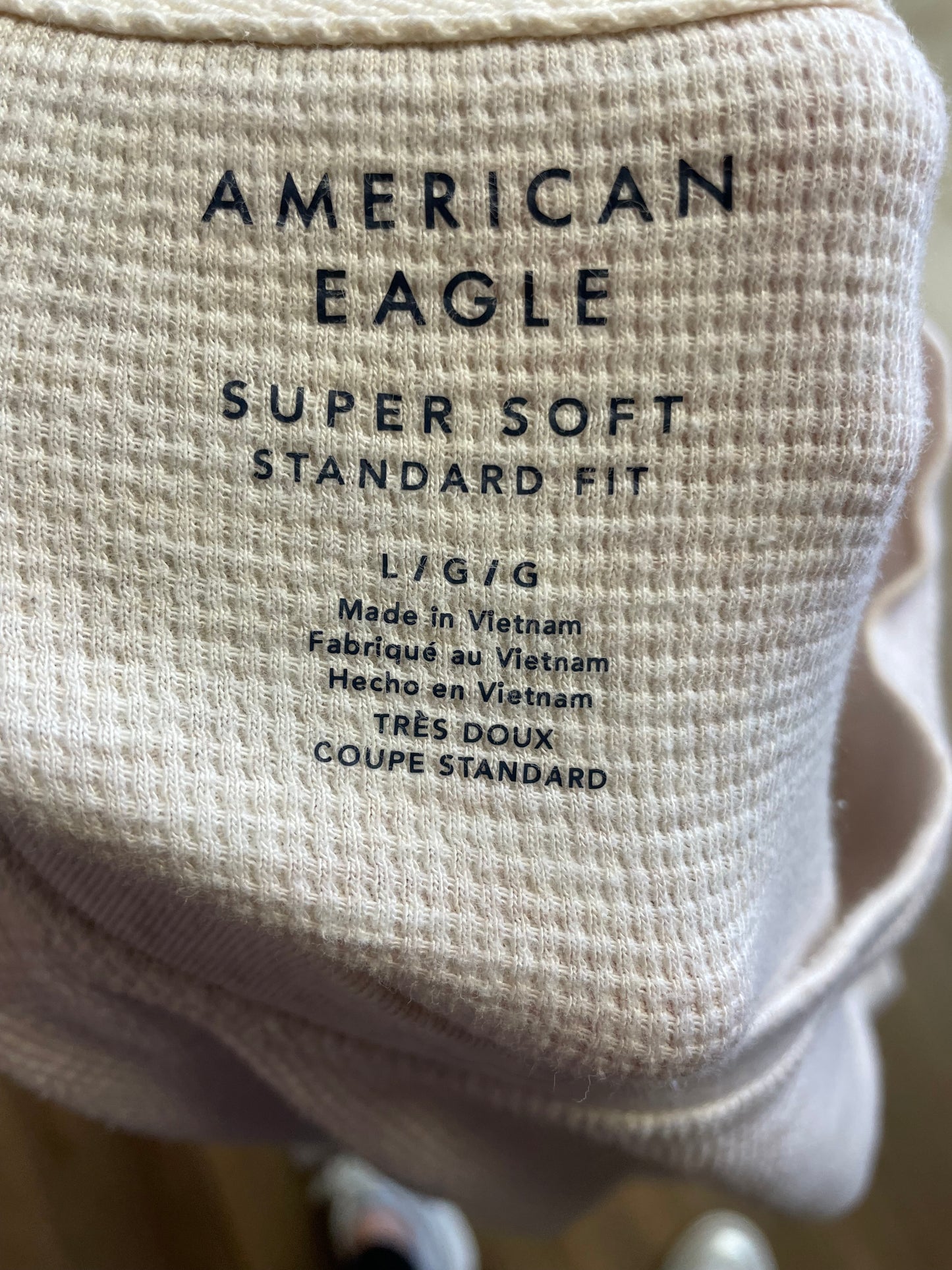 American Eagle Super Soft Standard Fit Men's Thermal Shirt (L)