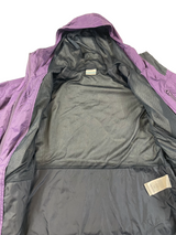 Columbia Women's Eggplant Hooded Rain Jacket (L) - BinxBerry Consignment