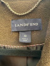 Land's End Wool & Cashmere Peacoat (10)