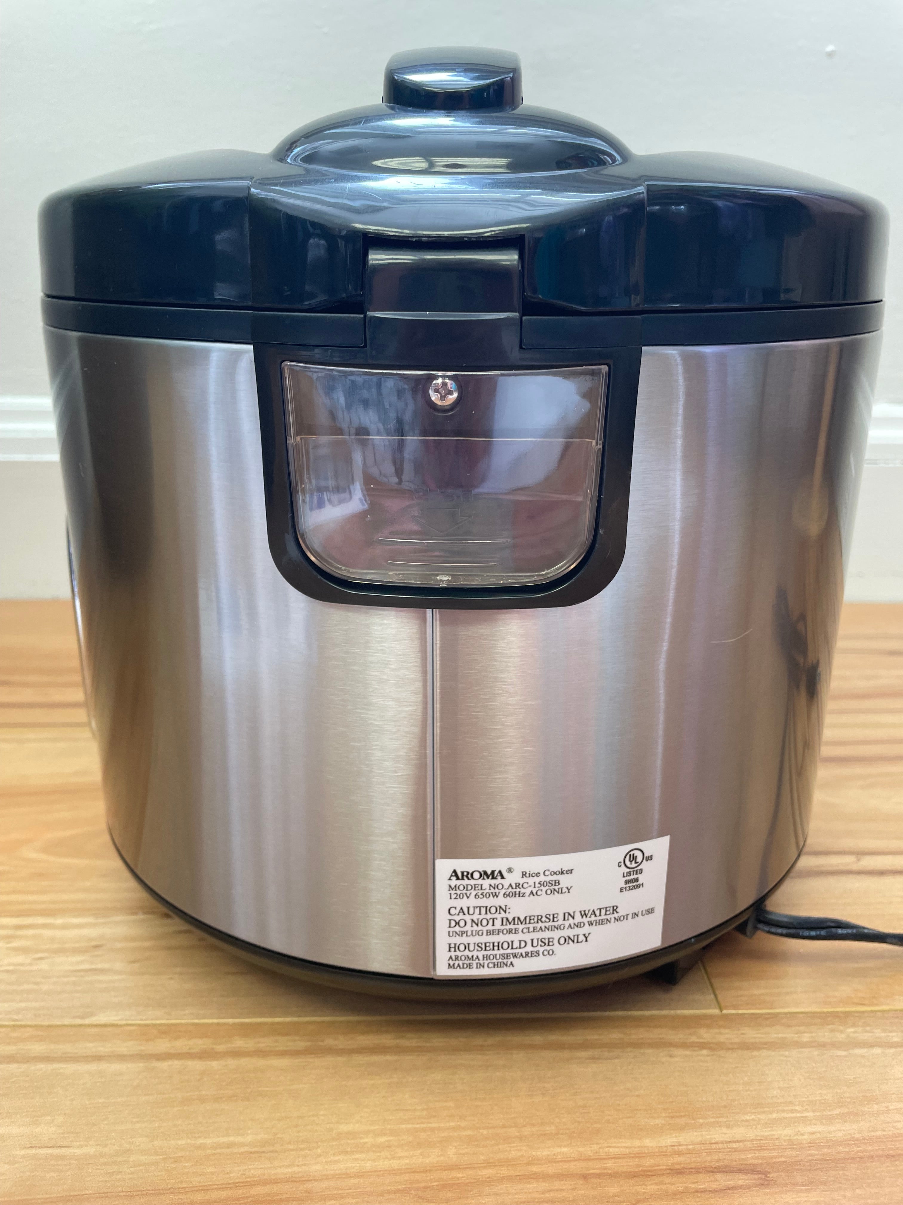 Aroma 20-Cup Digital Rice Cooker & Food Steamer ARC-150SB