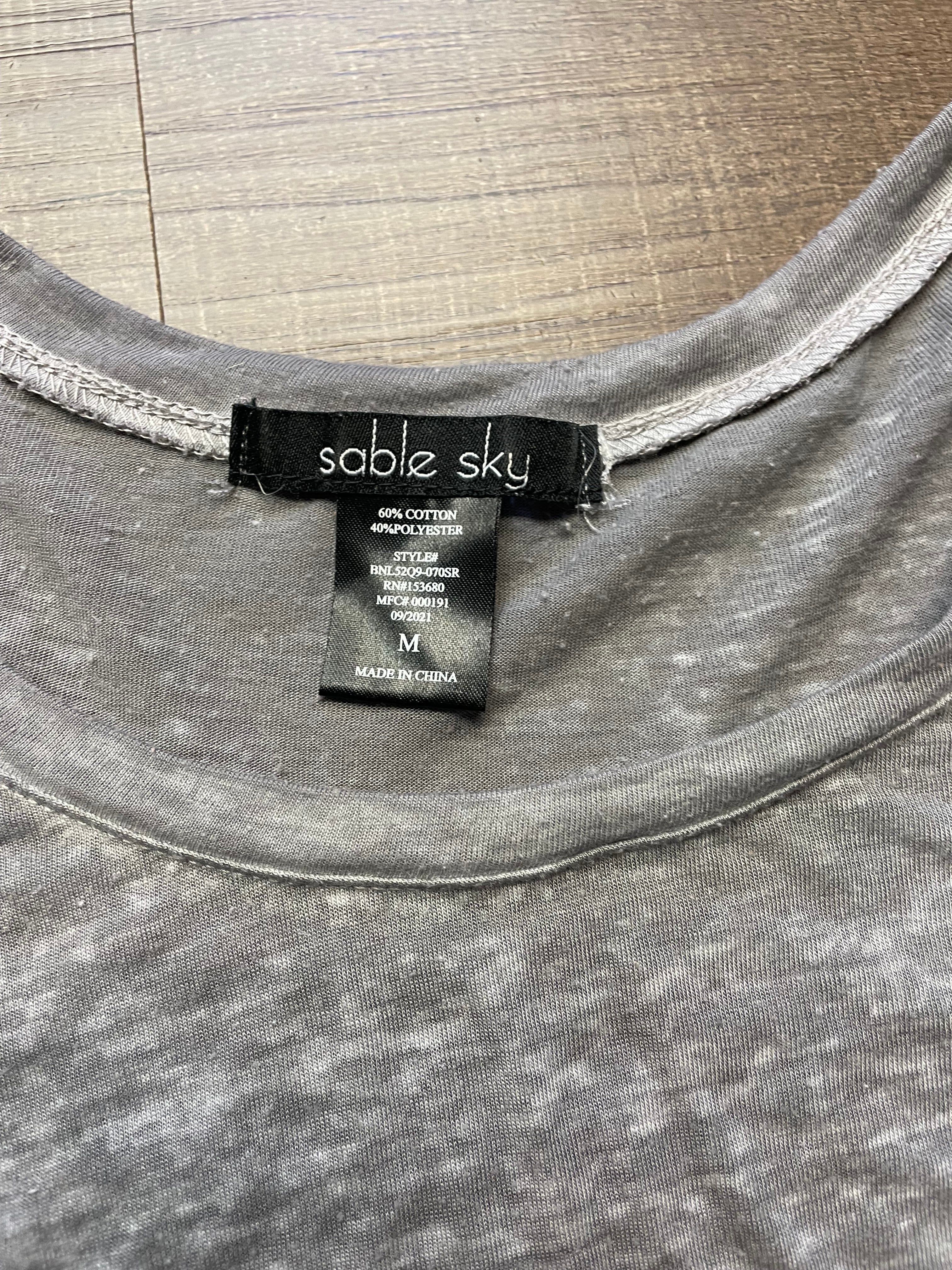Sable Sky "Love Hope Faith" Tee (M)