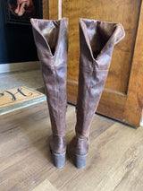 Steve Madden Odyssey Over Knee Women's Boots (9.5B) - BinxBerry Consignment