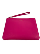 Kate Spade Dark Magenta Keaton Soft Milling Wristlet - BinxBerry Consignment