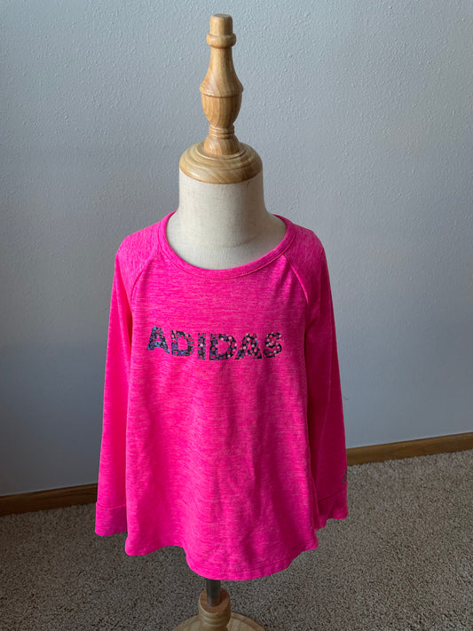 Adidas Pink Long Sleeved Shirt (5T)