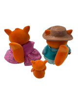 Li'l Woodzeez Tippytail Fox Family (set of 3) - BinxBerry Consignment