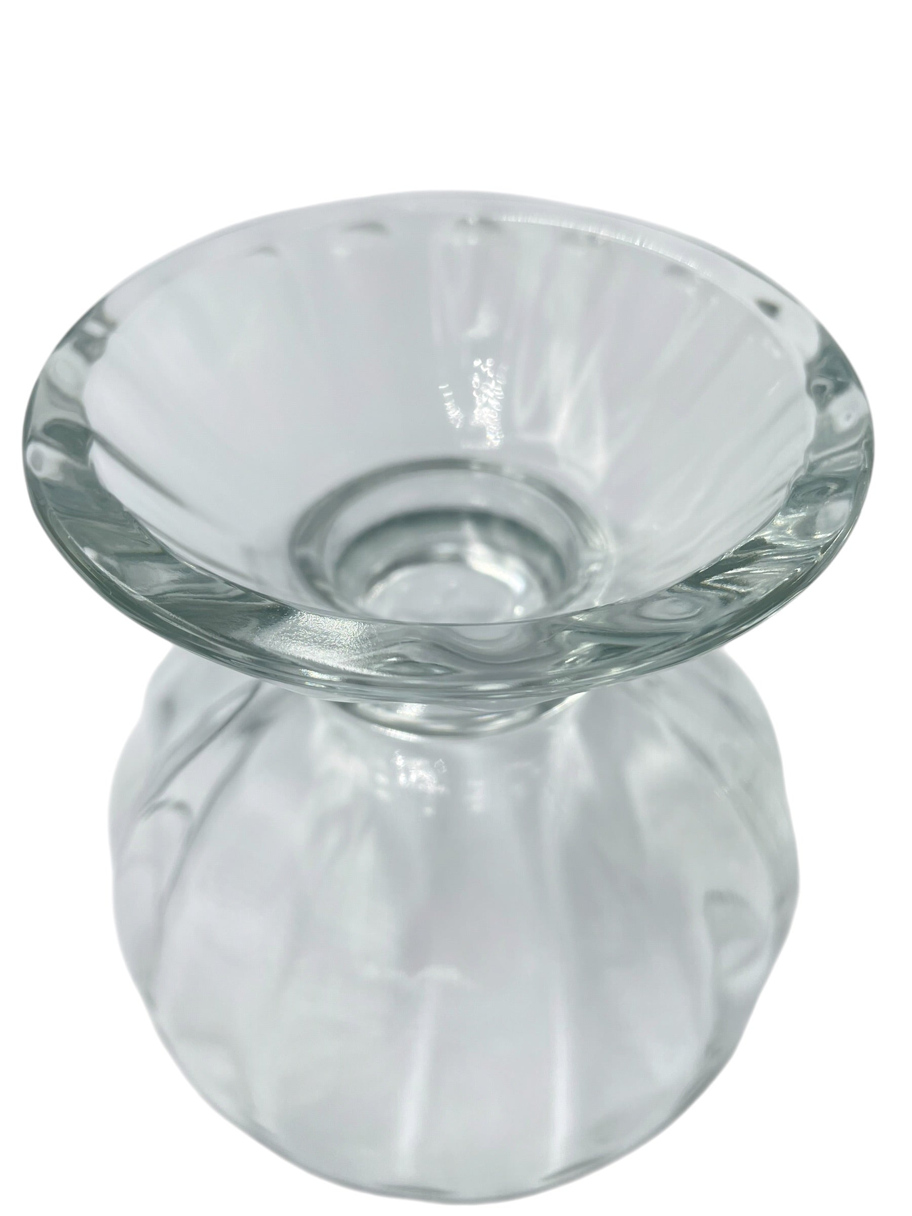 Glass Pedestal Footed Dessert Bowl - BinxBerry Consignment