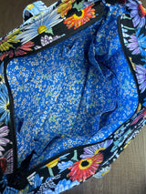 Vera Bradley Quilted Cotton Tote in Daisies Floral Pattern