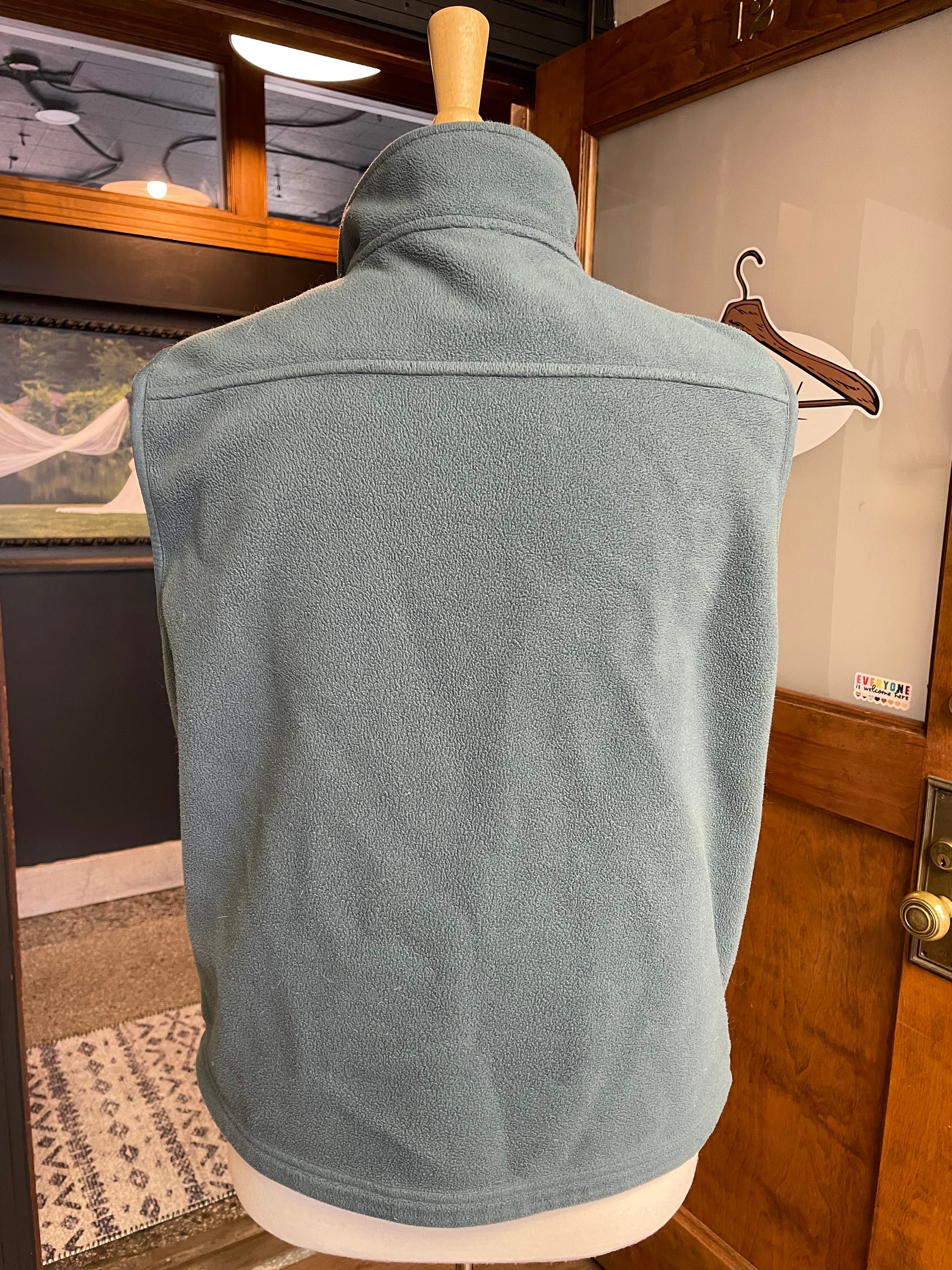 L.L. Bean Men's Fleece Zip Up Vest (M)