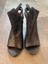 Vince Camuto Peep Toe Stiletto Bootie (6.5M)