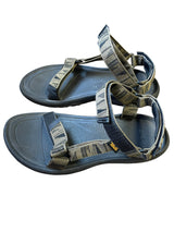 Teva Men's Hurricane Olive and Black Outdoor Sandals (12)