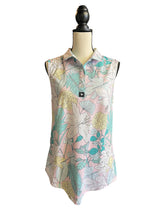 Bad Birdie Women's Pastel Floral Sleeveless Top (XL)