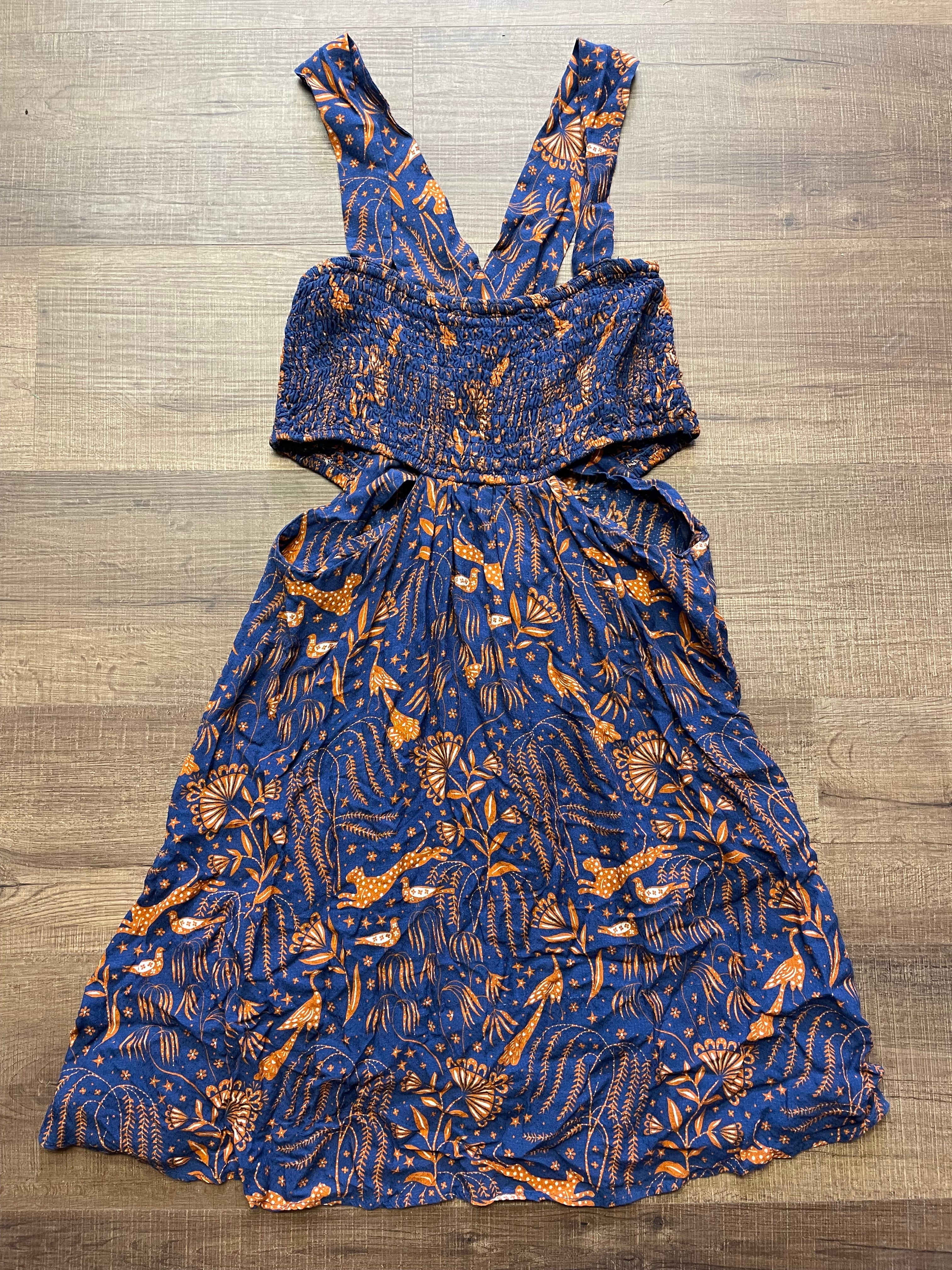 Anthropologie The Piper Bandeau Cutout Sundress (S)