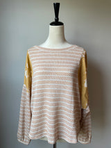 By Together Women's Mixed Texture Top (S)