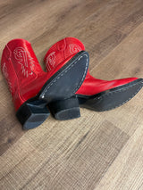 Shyanne Children's Almond Toe Leather Boot (Y12) - BinxBerry Consignment