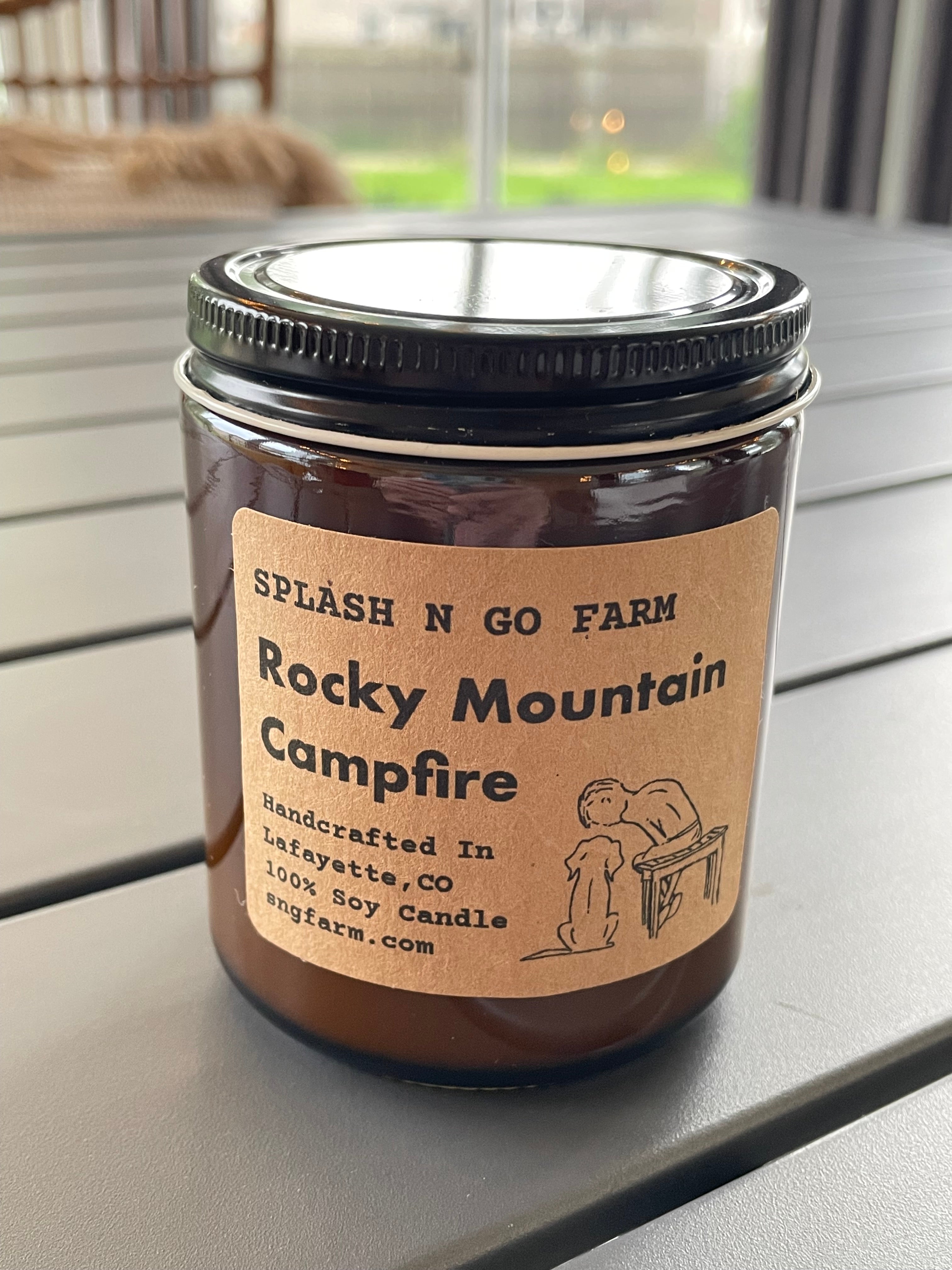 Rocky Mountain Campfire 8 oz Soy Candle