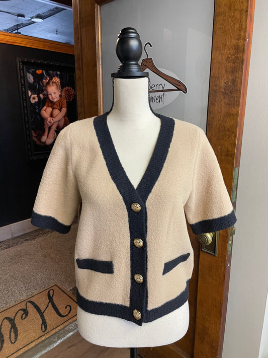 Express Short Sleeved Cardigan (L)