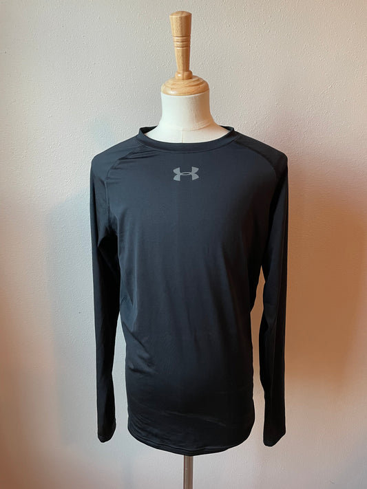 Under Armour Heat Gear Long Sleeved Compression Top (M)