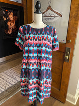 J. Crew Geometric Print Shift Dress (14)
