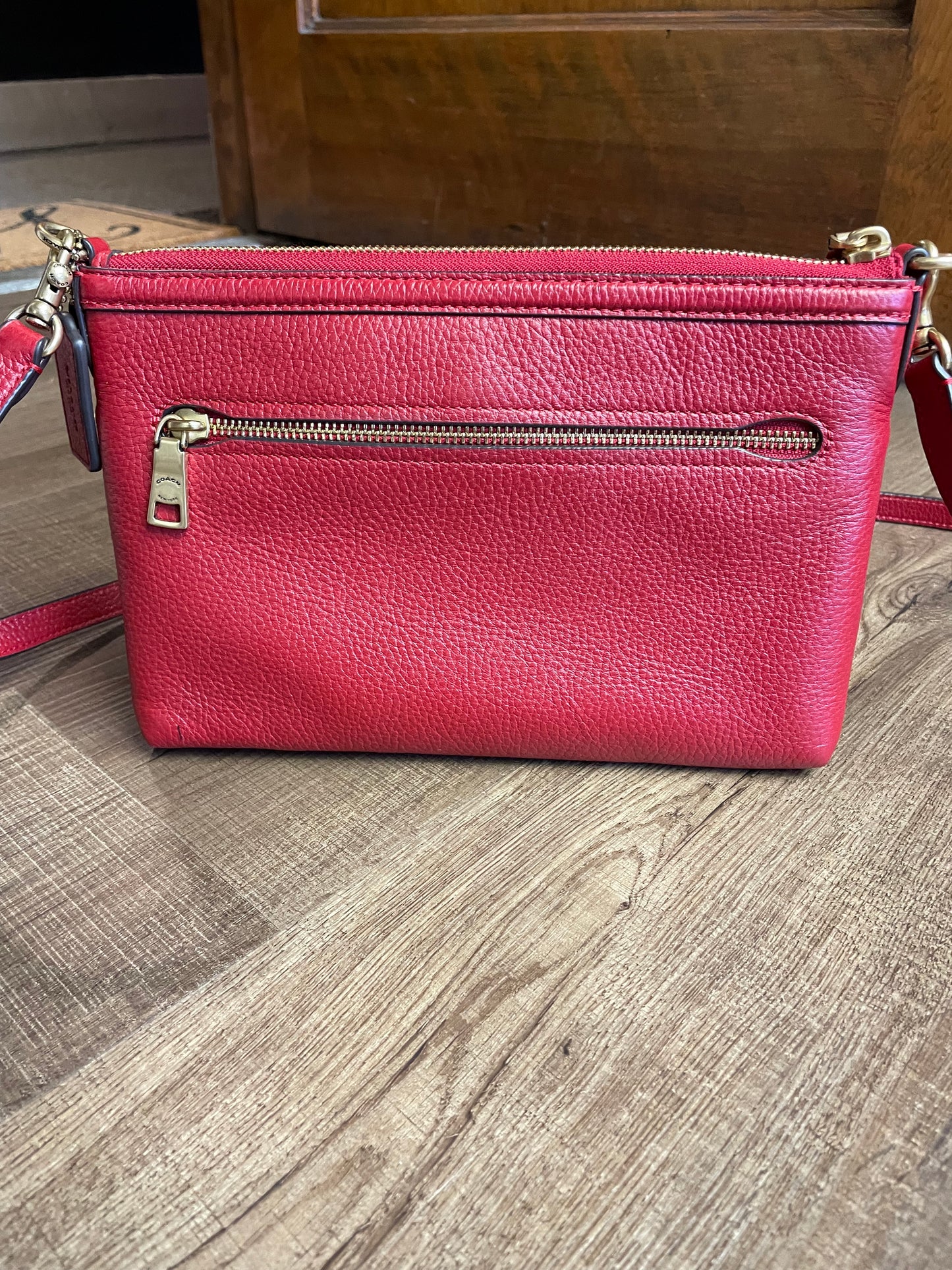 Coach Legacy Zip Top Crossbody Bag