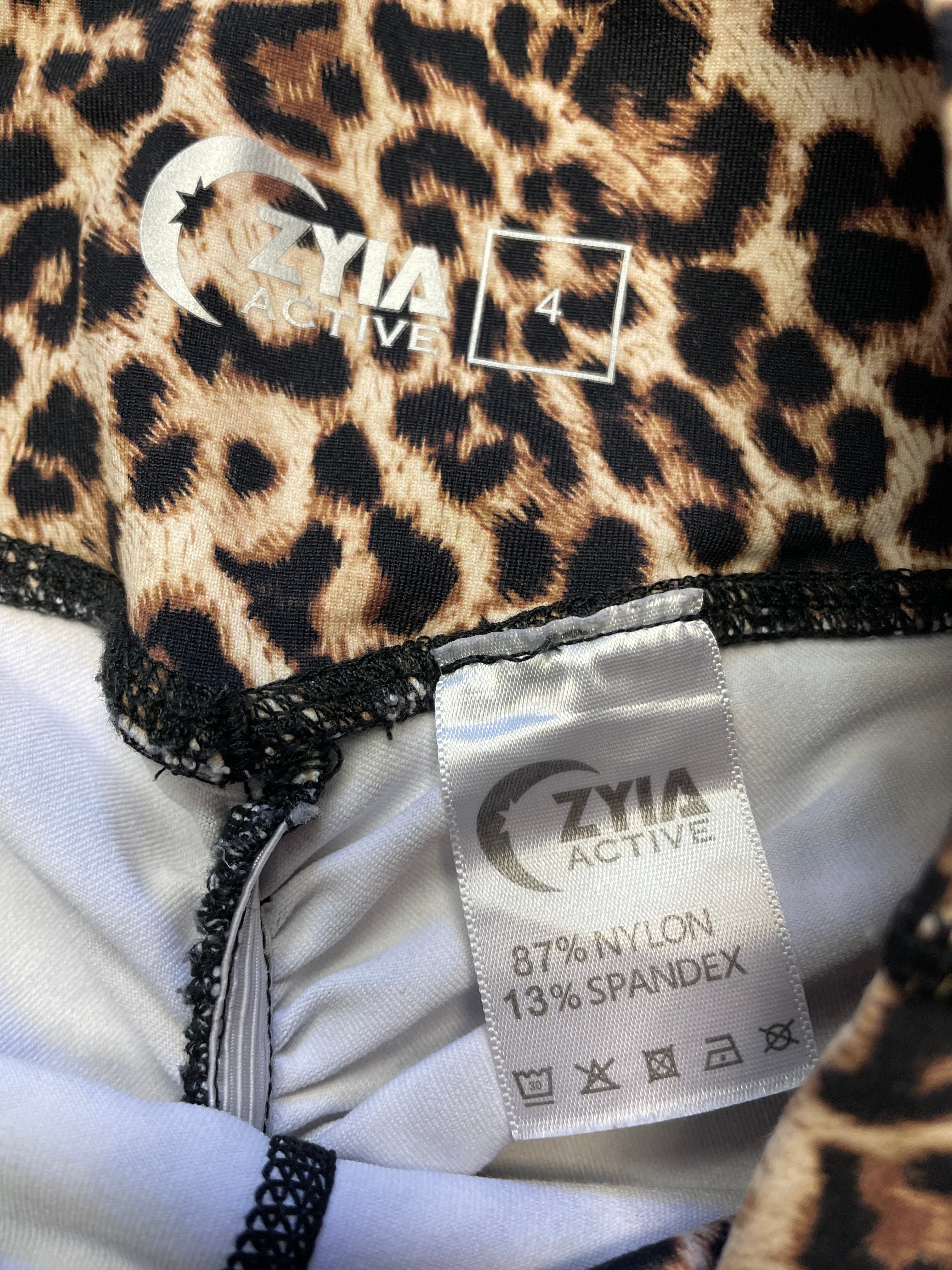 Zyia Active Cheetah Print High Rise Leggings (4)