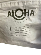 Aloha Collection Tyvek Leaf Print Travel/Surf/Yoga Tote